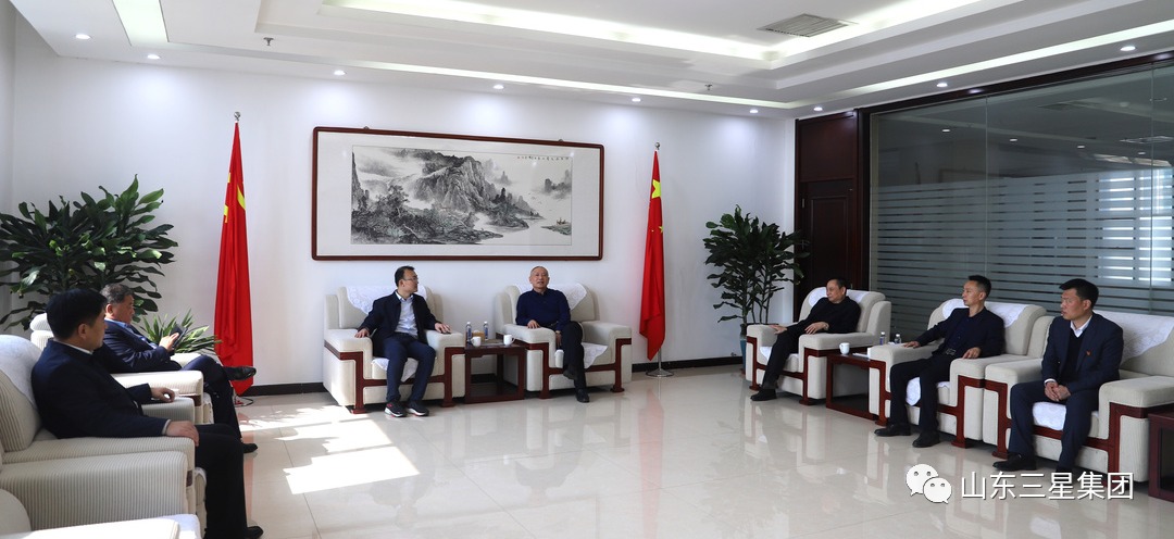 鄒平市委常委、副市長劉志峰一行來山東三星集團調(diào)研