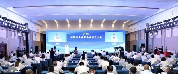 鄒平市企業(yè)家協(xié)會成立 山東三星集團(tuán)董事長、總裁王亞群當(dāng)選副會長