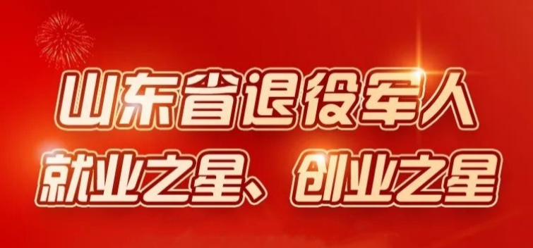 點贊！張迪榮獲山東省退役軍人就業(yè)之星