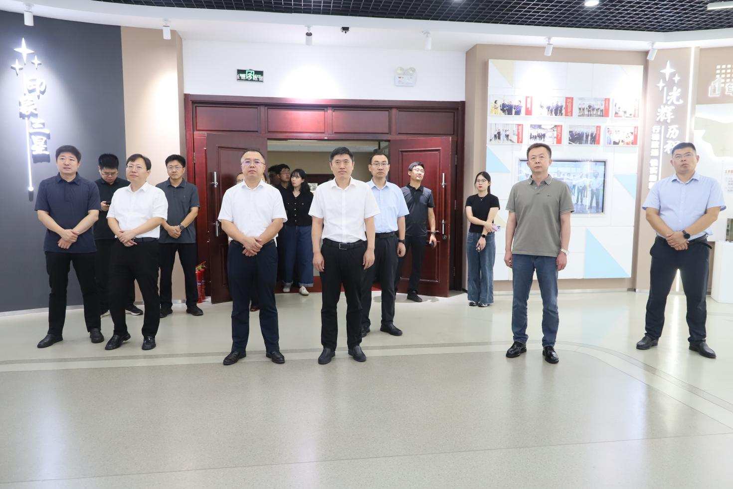 博興縣委常委、組織部部長黃廣憲帶隊來山東三星集團調(diào)研