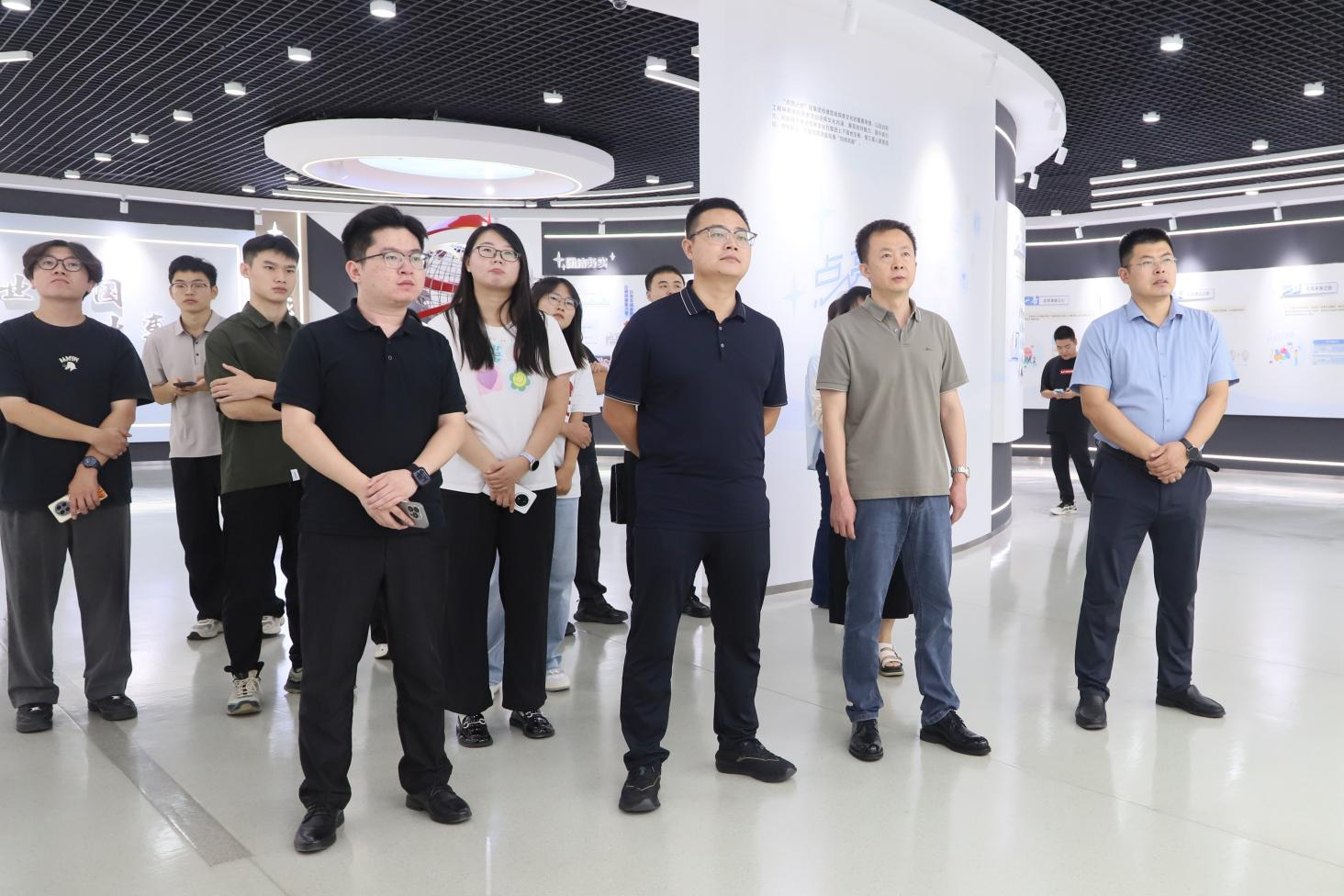 臨邑縣委社會工作部來山東三星集團考察交流