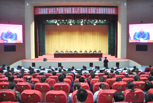 三星集團(tuán)開(kāi)展“講學(xué)習(xí)、嚴(yán)紀(jì)律、守誠(chéng)信、重人才、提效率、比貢獻(xiàn)”主題教育專(zhuān)題培訓(xùn)活動(dòng)